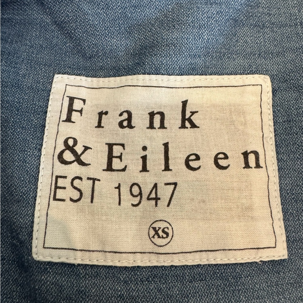 Frank & Eileen Blue Denim Maxi Shirt Dress - Picture 8 of 15